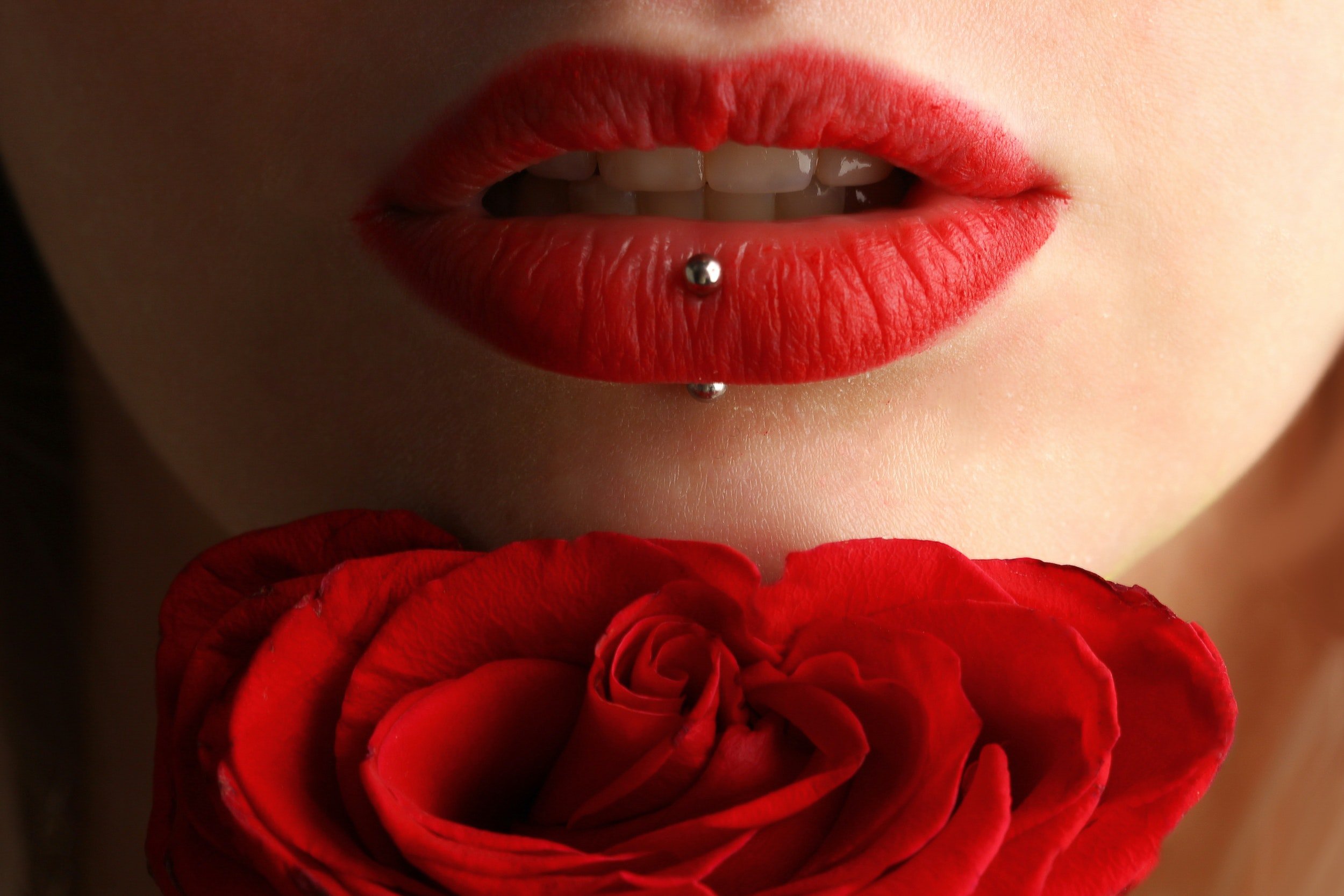Exploring Unique Lip Piercings With Rings And Hoops