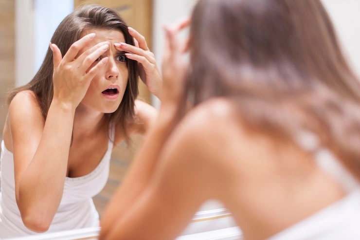 Why your skin behaves badly when you are busy
